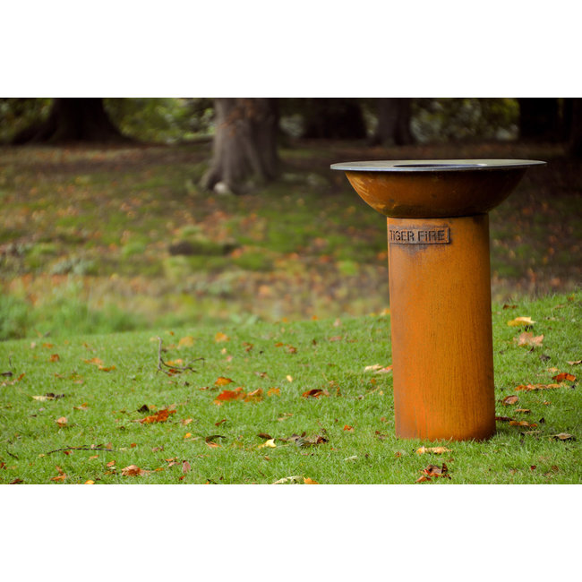 tiger fire 70 MINI ROUND CORTEN