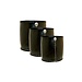 Tadé cache pot rubber recht model medium 25x H25