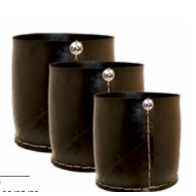 cache pot rubber recht model medium 25x H25