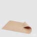 placemat similileder kleur zand