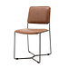stoel Mees vintage leder cognac