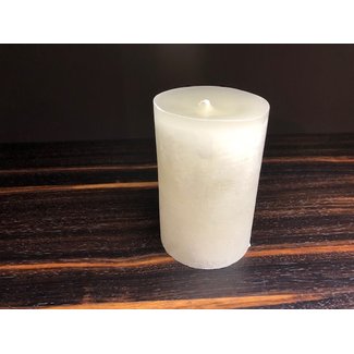 Cilinderkaars 10x7 ivoor