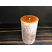 Dekocandle cylinder kaars dia 8.6x15 cm cognac