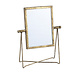 Nyla gold iron photoframe in holder rectangle l