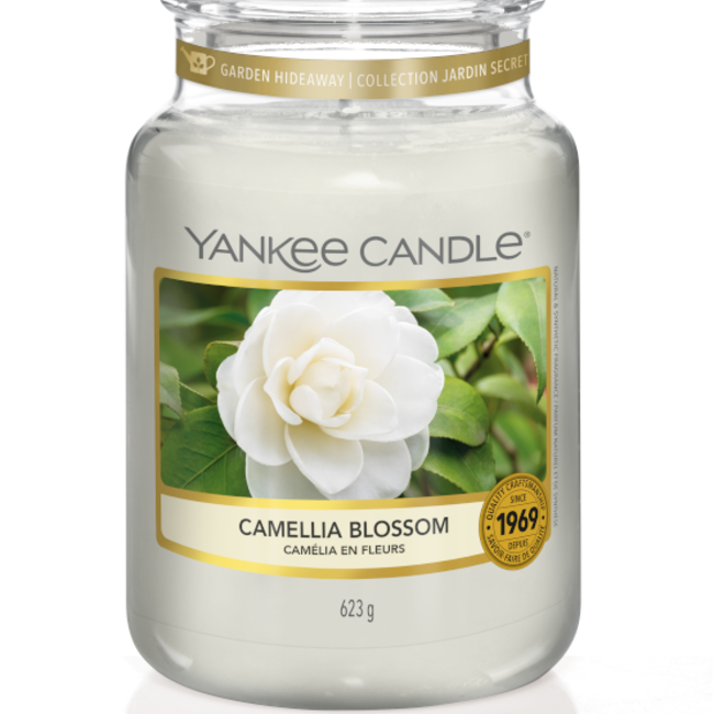 Camellia Blossom large jar