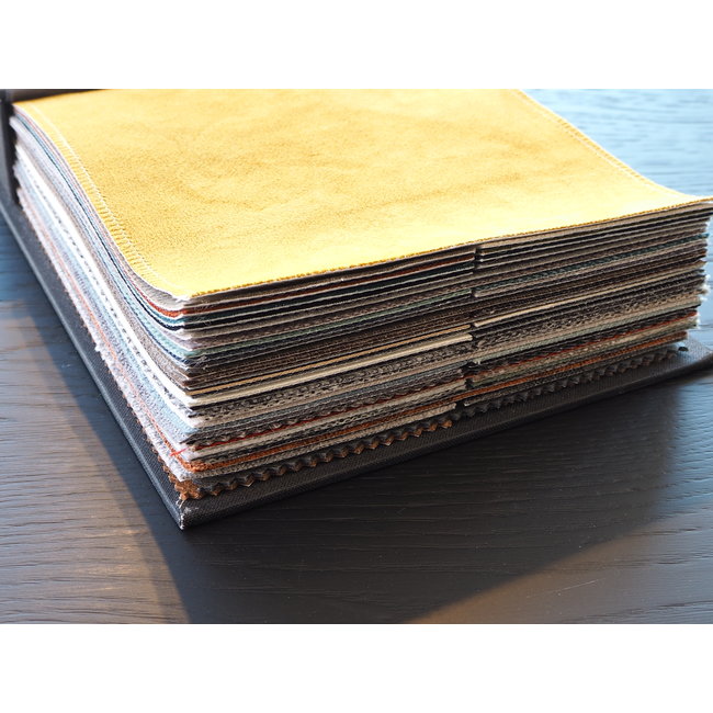 stoel May velours grey + houten poot colonial