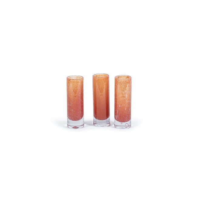 Dekocandle Vaas old orange dia 6,5x201