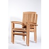 Audia stacking armchair