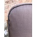 ligbedkussen linen look  taupe 201x61x5 cm