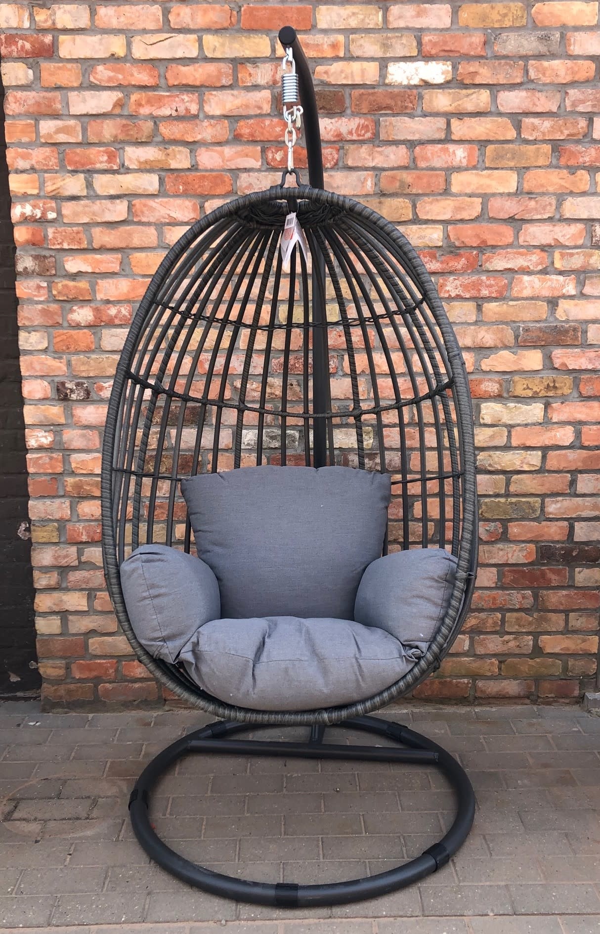 panama swing chair egg rope