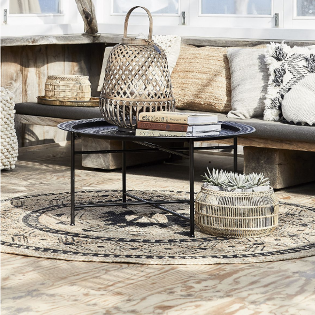 Mand urban naturel large dia 38 x 21 cm