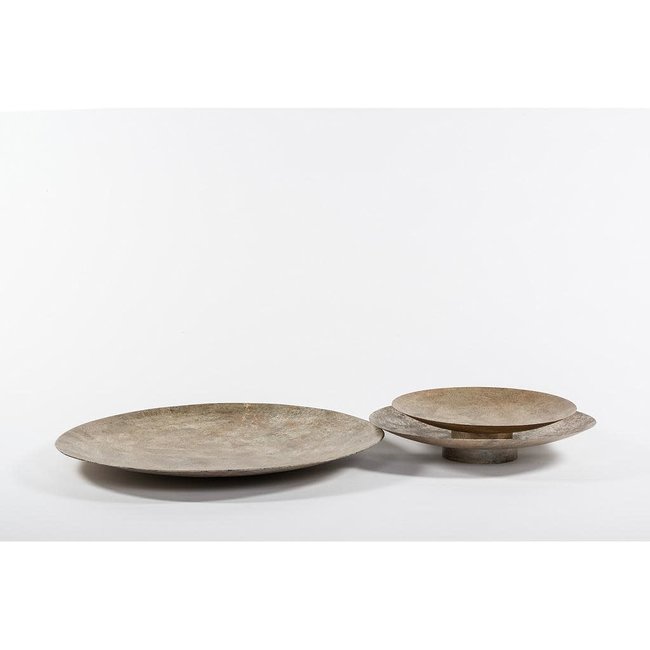 iron wall deco plate large 90 cm