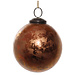 shishi glass ball antique copper 9,5 cm