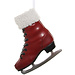 shishi skating shoe red 17 cm