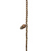 shishi glass bead acom garland silver 180 cm