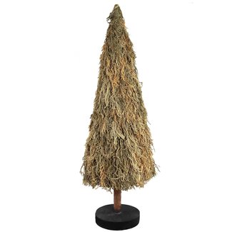 PTMD christmas Grass natural dried grass tree round XL