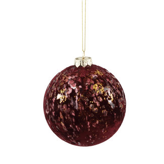 PTMD Fluflu burgundy glass stormlight glitter round l