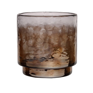 PTMD Senne brown luster glass tealight s