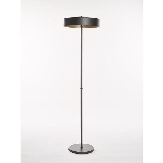 Floorlamp Oslo 0960 D400 black gold 3xE14