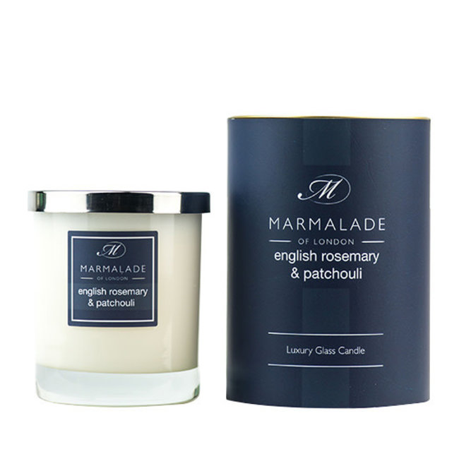 Marmalade of London English Rosemary & Patchouli glas candle