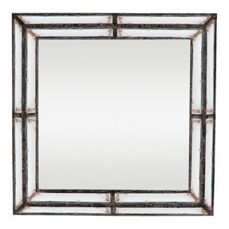 Spiegel Darwin black poly square s