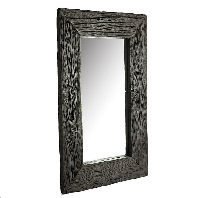 spiegel hout zwart hout 90x180 cm - Home