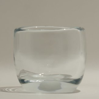 JF The Reborn Home vase en verre épais.H12 cm