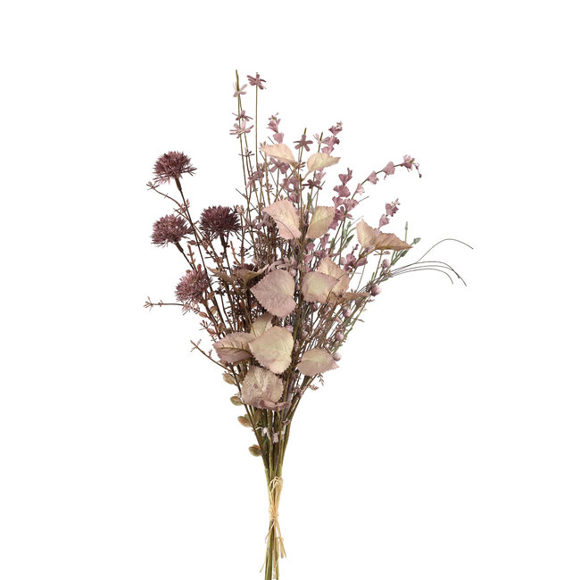 twig plant light purple lavender heather ball bundel