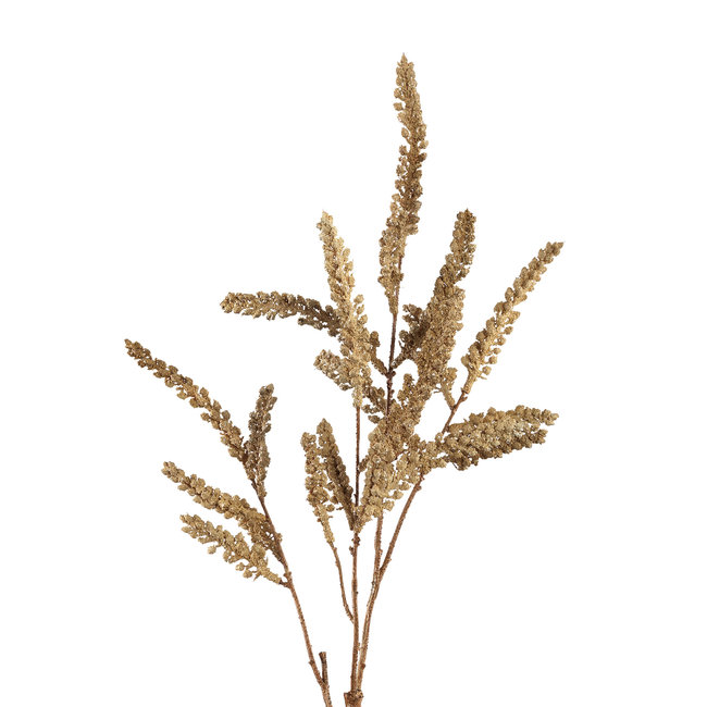 Twig plant beige dry look heather spray