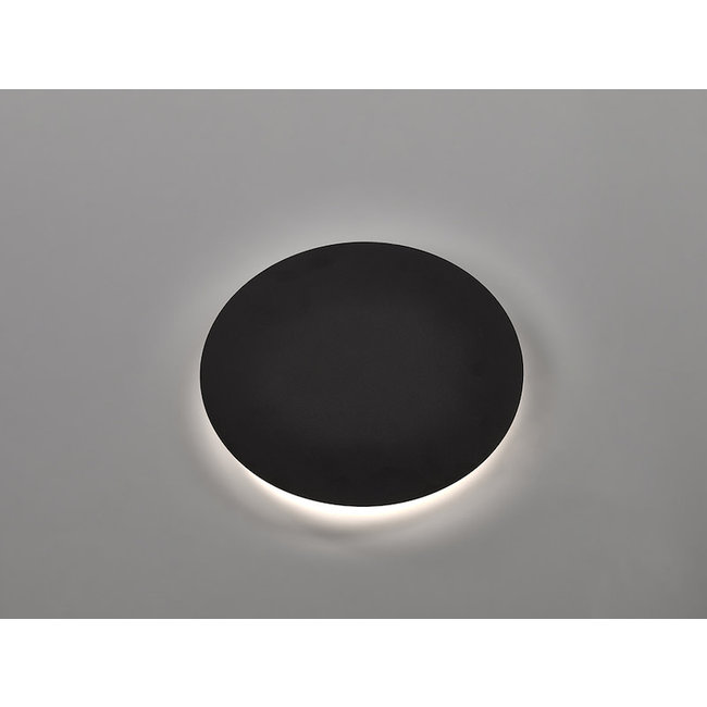 WALL LIGHT DISC DIA 350 led nero