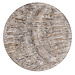 PTMD Wenston white MDF 3 D wall panel wave shape round