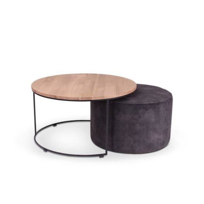 Bijzettafel Faro dia 77 cm x H 42 cm