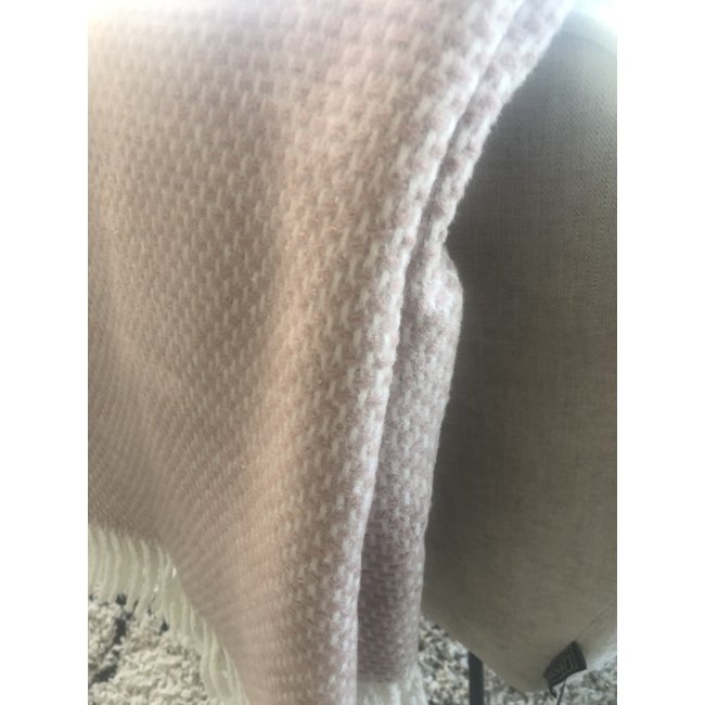 Plaid Felipe zen dusty rose 140x180