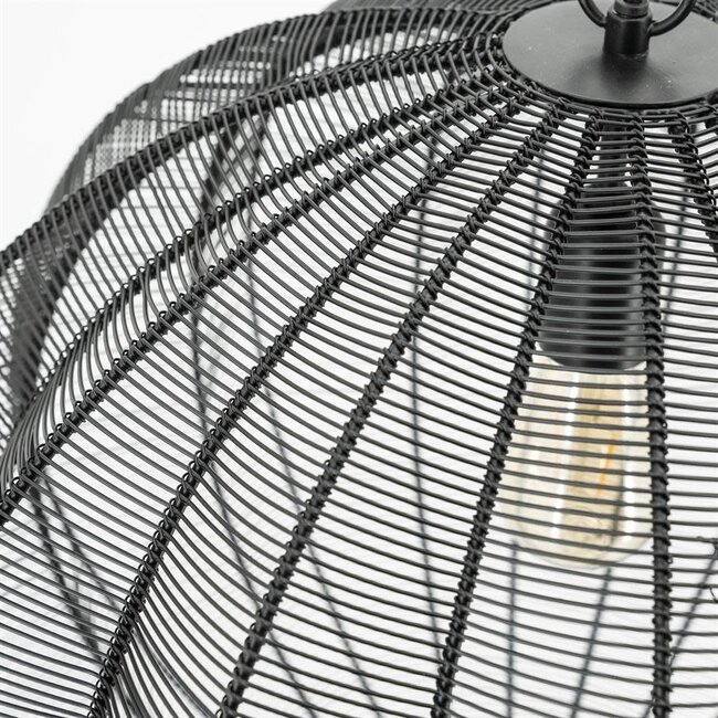 Floss large black dia 53x48