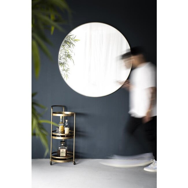 Spiegel Immense gold  dia 120