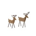 Dekocandle Reindeer hout 36,5x11x46