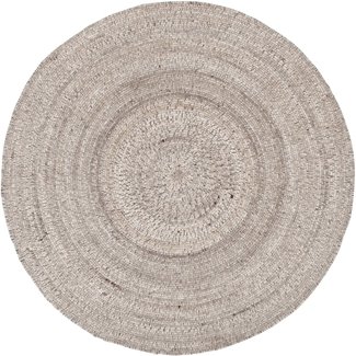 DTPHOME Carpet sterling round small dia 150 cm beige 80% WOOL 20 % polyester