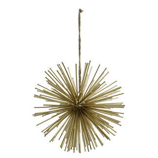 PTMD Tea gold hanging spike ball l