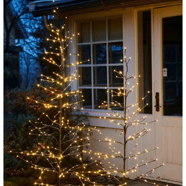 Isaac tree H1,2 m brown:snowy