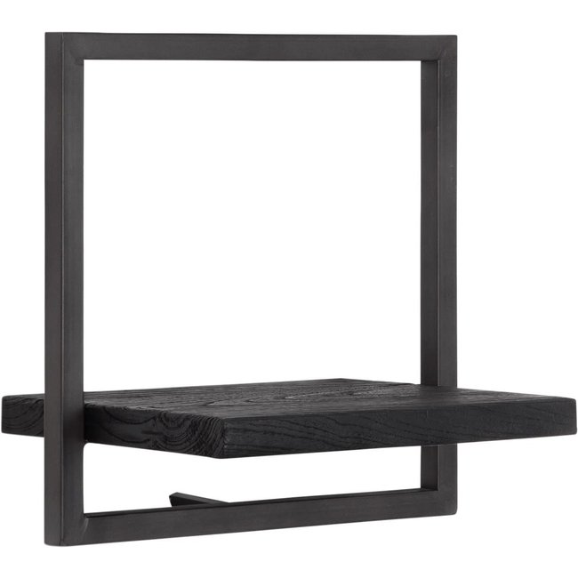 Shelf black typeB 35x35x25 cm