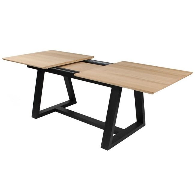 manta tafel eik uittrekbaar 180 /260 X 100