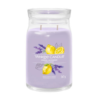 Yankee Candle YC Lemon Lavender Signature large jar