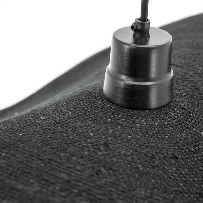 Sola large black dia 97x7 cm