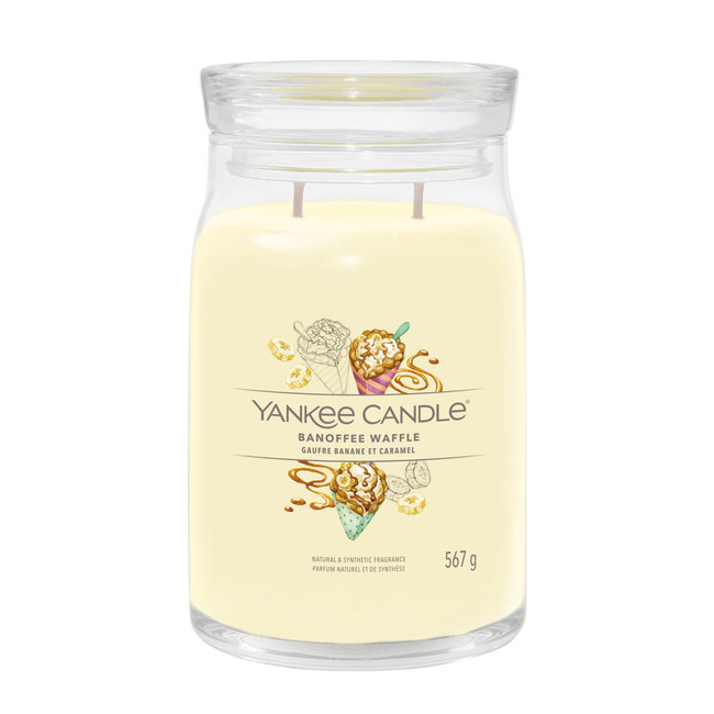 Yankee Candle | Signature | Banoffee Waffle  | large jar