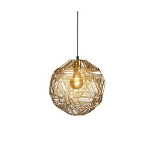 Haans lifestyle hanging lamp Pairot zattelite dia 30x30 IRON WIRE GOLD