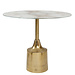 PTMD Lavina gold als Sidetable with glass