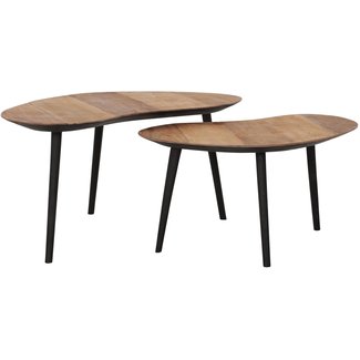 DTPHOME Salontafel Organus | naturel | set van 2