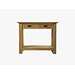 erosi side table with 2 drawers 96x46x76
