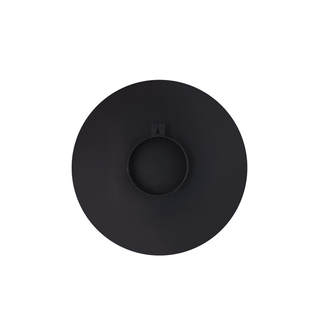 Sian brass shimmer iron wall panel ombre round S