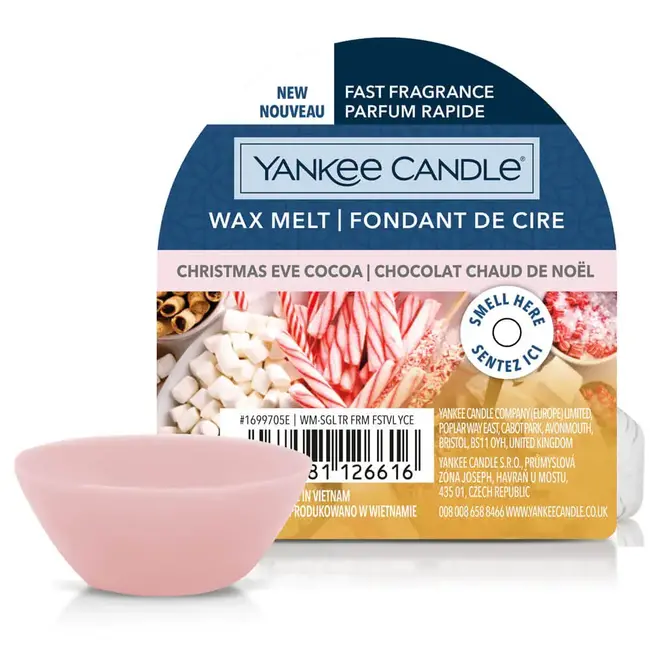 Yankee Candle |  christmas eve cocoa | wax melt